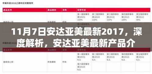 安达亚美最新产品深度解析与评测报告(2017年11月版)
