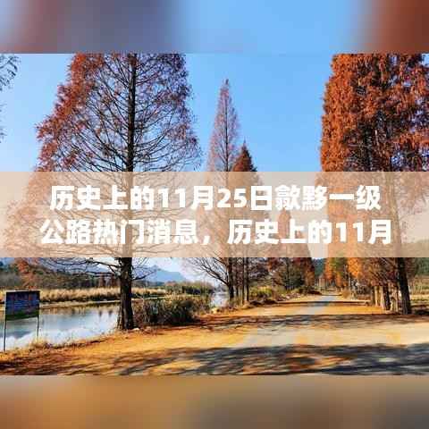 历史上的11月25日,歙黟一级公路深度解析与用户体验探讨
