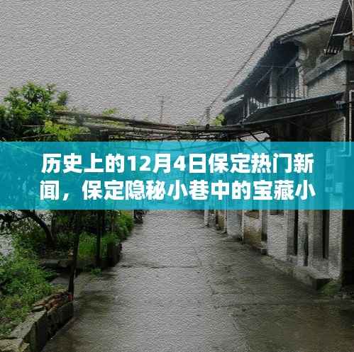 保定隐秘小巷宝藏小店,历史深处的味觉奇遇——12月4日保定新闻回顾