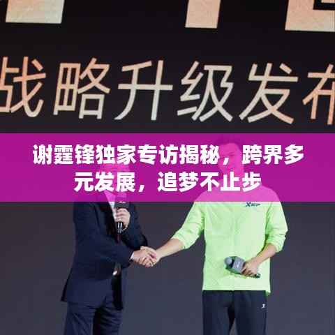 谢霆锋独家专访揭秘,跨界多元发展,追梦不止步