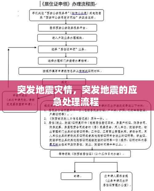 突发地震灾情,突发地震的应急处理流程