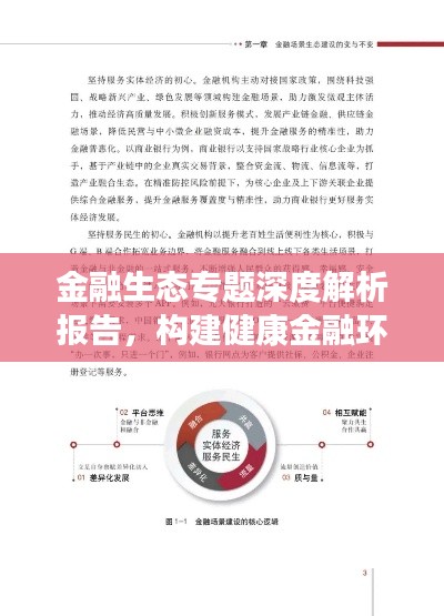 金融生态专题深度解析报告,构建健康金融环境的关键要素
