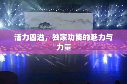 活力四溢,独家功能的魅力与力量